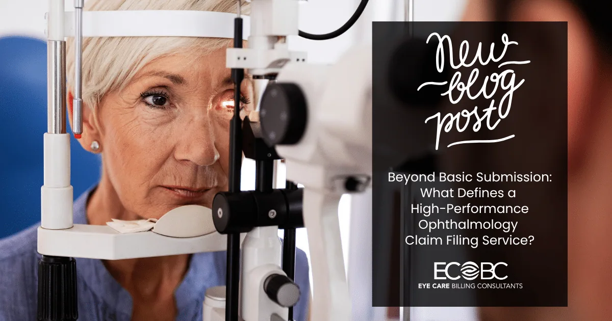Beyond Basic Submission: What Defines a High-Performance Ophthalmology Claim Filing Service?
